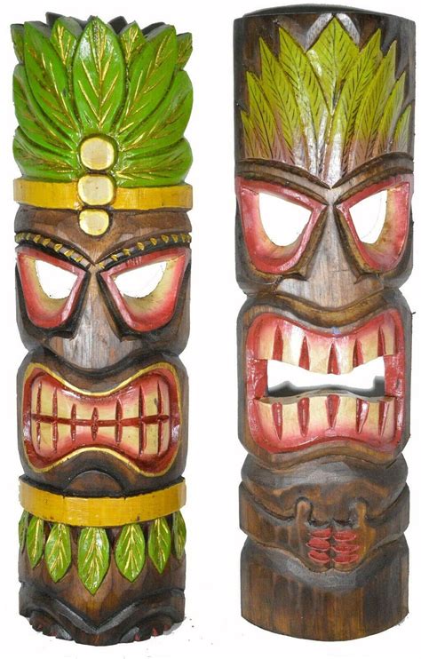 tiki maskers|Tiki Mask .